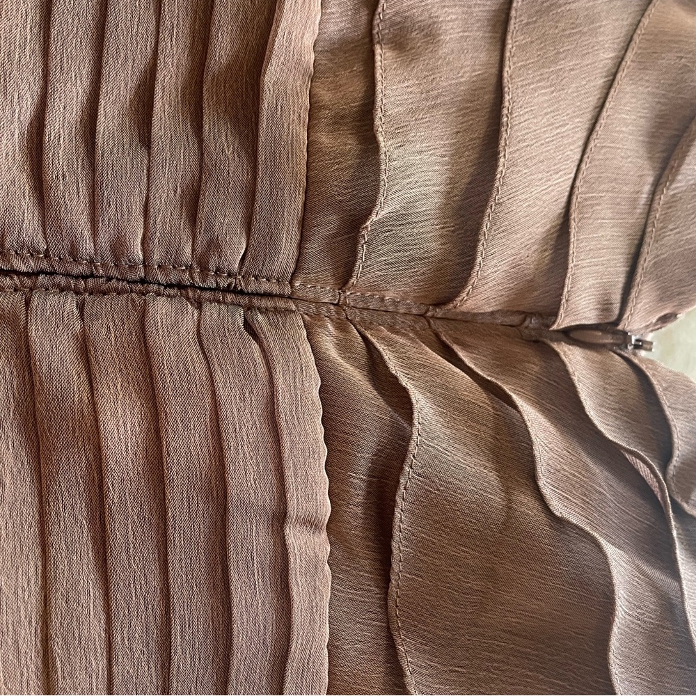 Adrianna Papell occasions brown shutter dress 4 - Picture 8 of 10